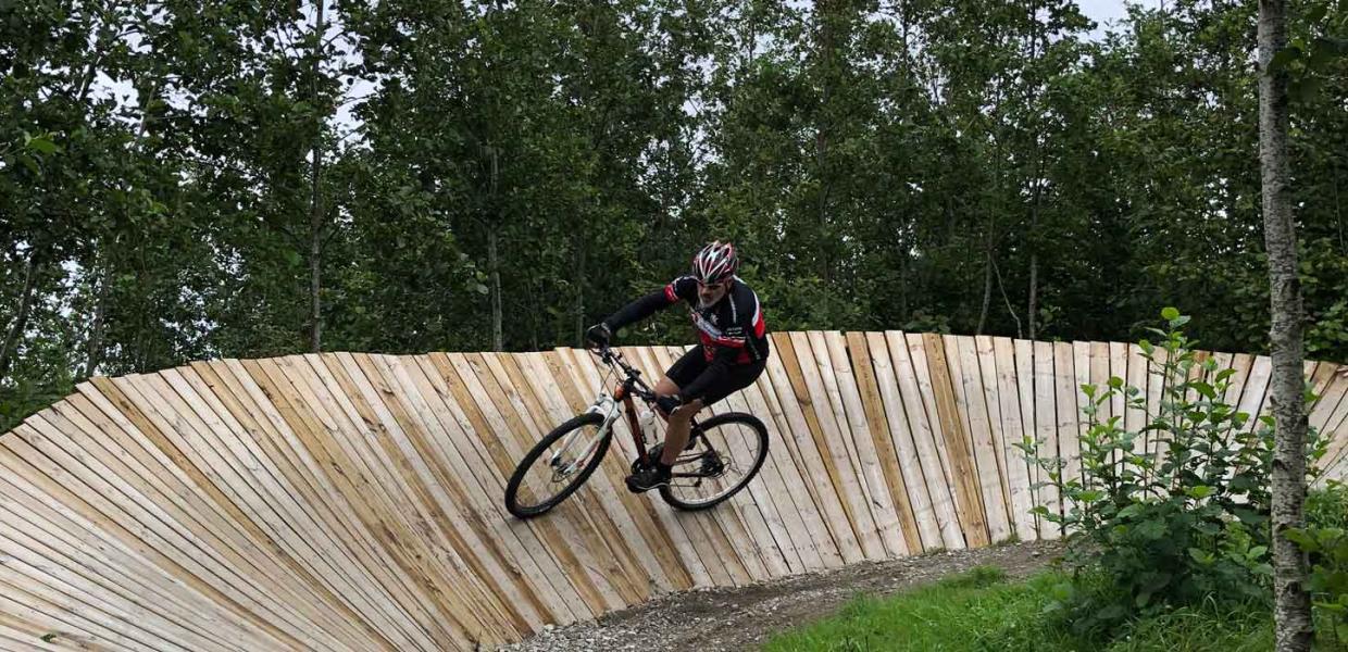 Mountainbikerute i Lind