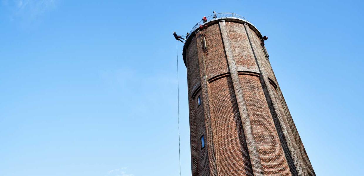 Abseil Ikast Vandtårn