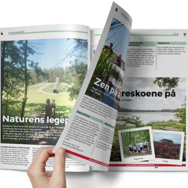 Sommermagasin 2020, mockup hvid