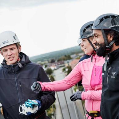 Abseil Ikast Vandtårn